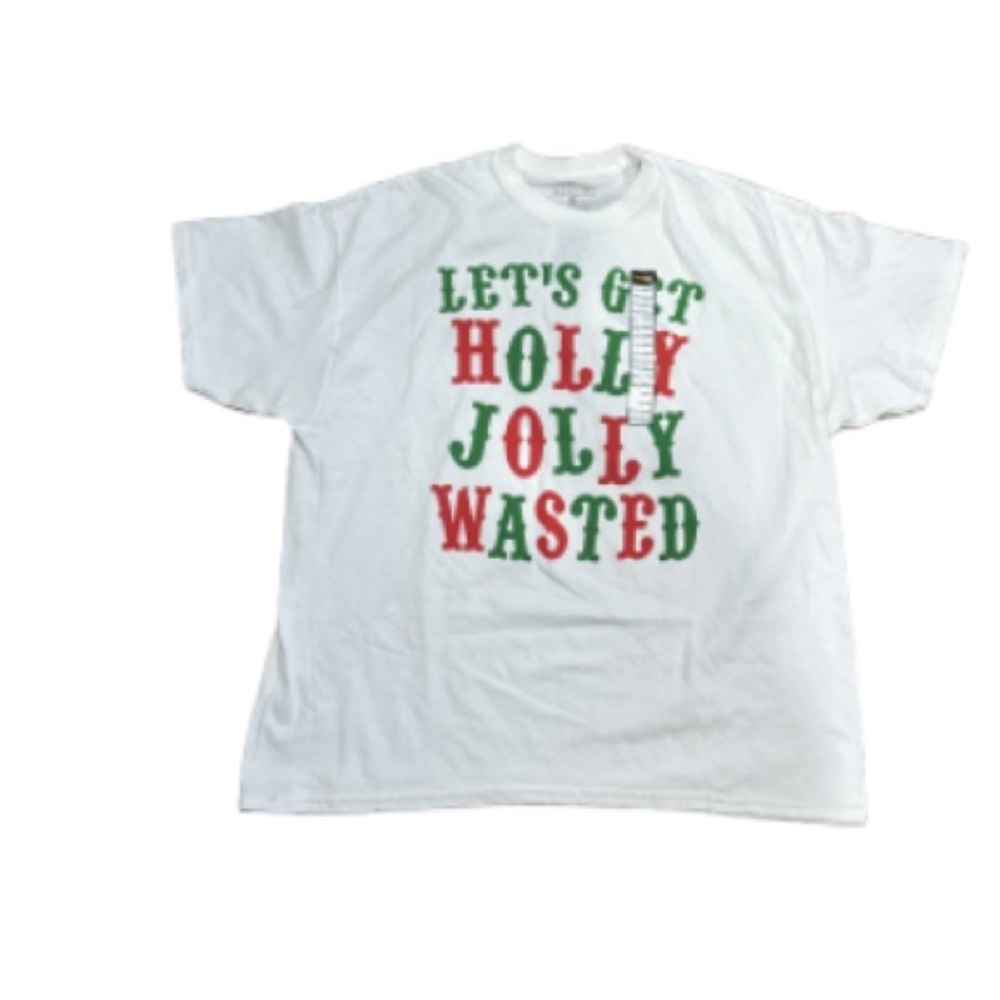 Spirit Christmas holly jolly  T-Shirt with Festive Print